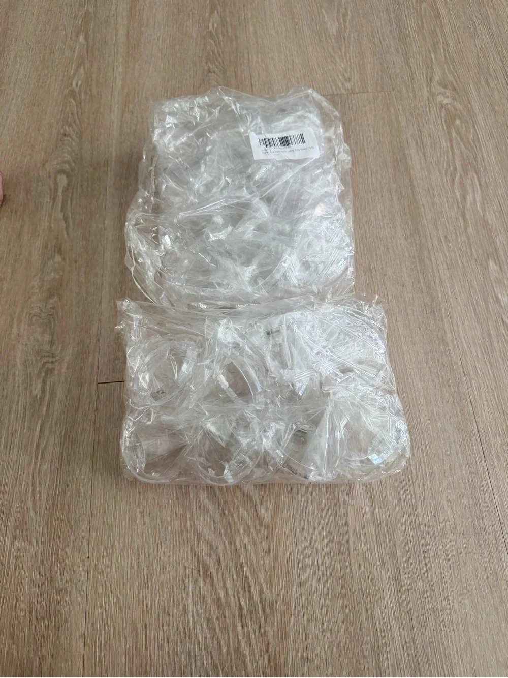 33 Clear Diamond-Shaped Acrylic Favor Boxes (Pack of 25 + 9 )